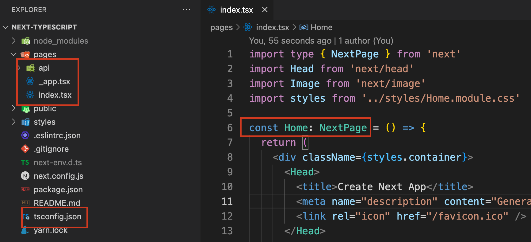 TypeScript in Next.js